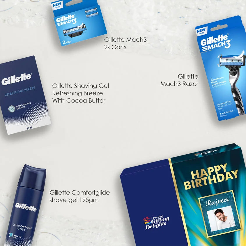 Mach3 Complete Grooming Regimen Best Wishes Gift Pack