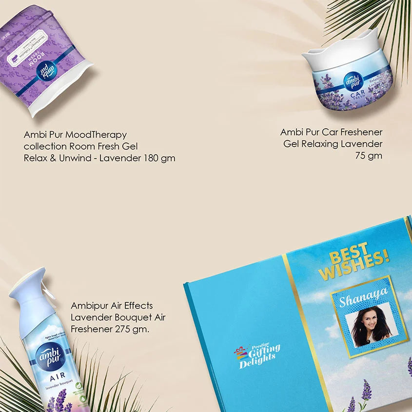 Ambipur Lavender Trio Best Wishes Gift Pack