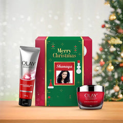 Olay Regenerist Micro Sculpting Day Moisturiser Cream Non SPF 50g with Cleanser 100g Christmas Gift Pack