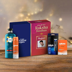 Mens Beard & Hair Premium grooming Rakhi Gift Pack