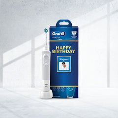 Oral B Vitality White and Clean Electric Rechargeable Toothbrush Birthday Gift Pack