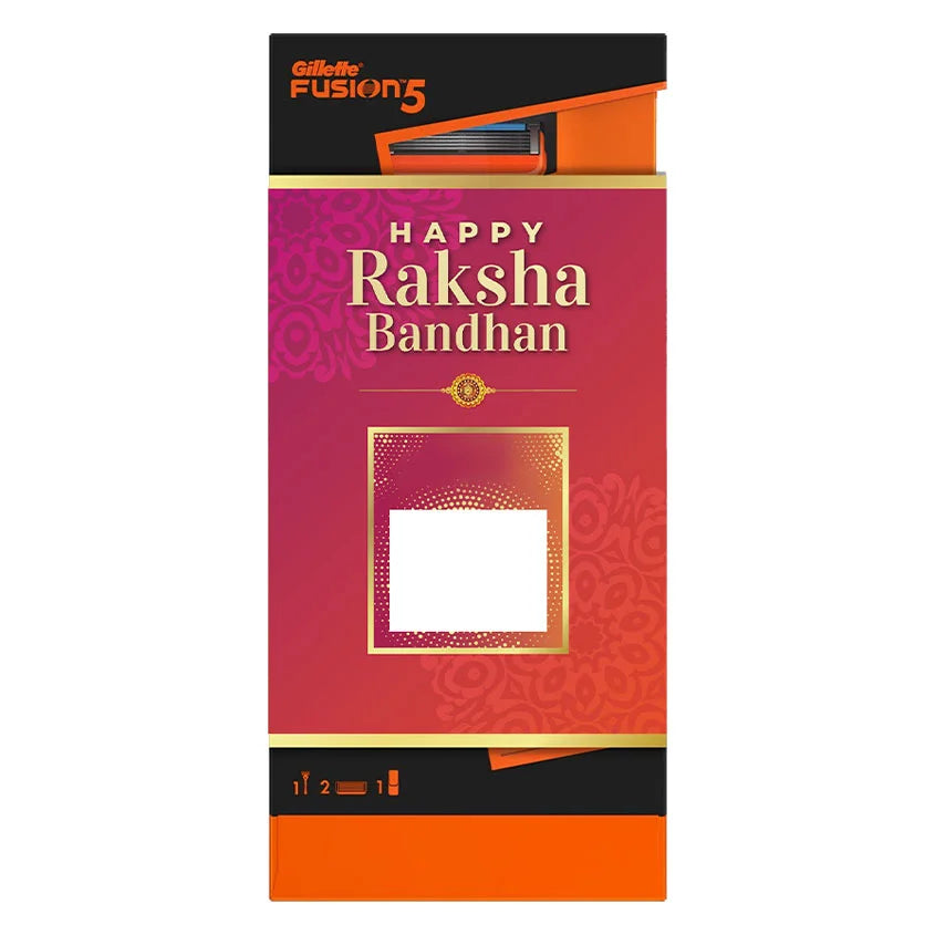 Gillette Fusion5 Premium Rakhi Gift Pack for Men