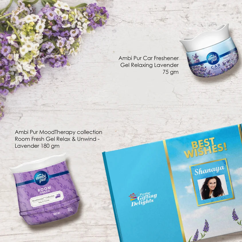 Ambipur Home and Car Gel Best Wishes Kit