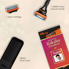 Gillette Fusion5 Premium Rakhi Gift Pack for Men