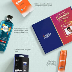 Mens Beard & Hair Premium grooming Rakhi Gift Pack