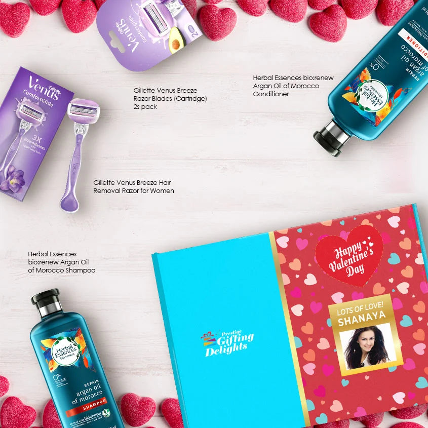 Gillette Venus Breeze & Premium Beauty Bath Valentine's Day Gift Pack