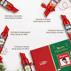 Oldspice Bundle Of 5 Deodorants Christmas Gift Pack
