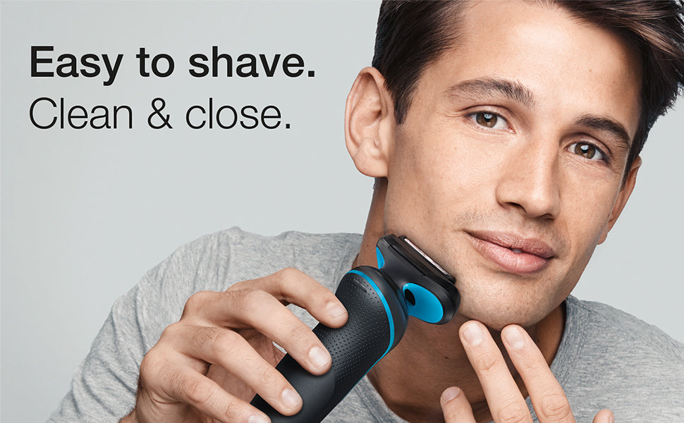 Braun Series 5 Electric Shaver, SensoFlex Technology, Auto Sense for Sensitive Skin