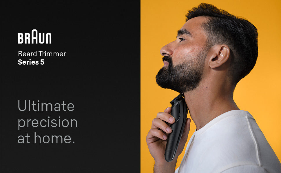 Braun BT5410 Beard Trimmer for Men, Lifetime Sharp Blades