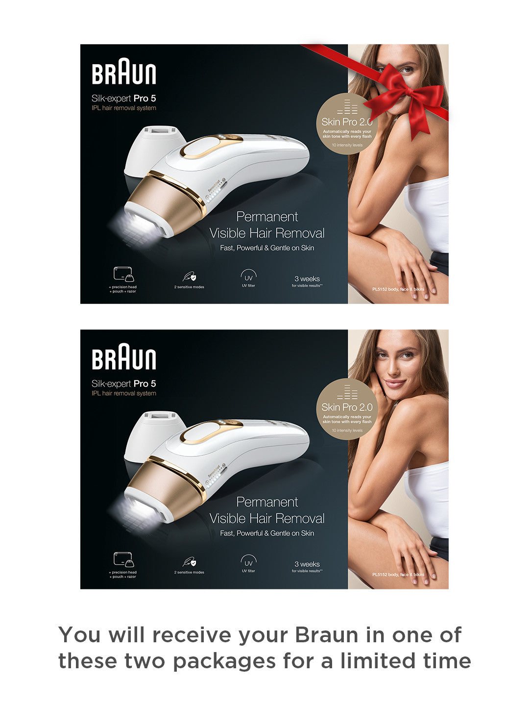 Braun IPL 5152 Long-lasting Hair Removal System for Women