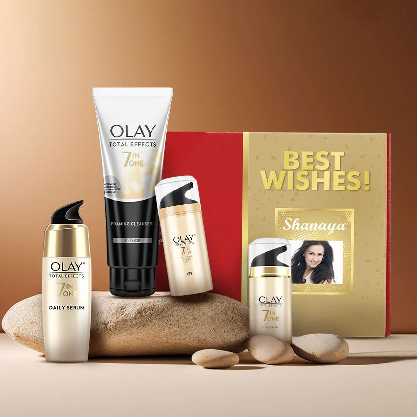 Olay Total Effect Mini Skincare Routine Best Wishes Gift Pack