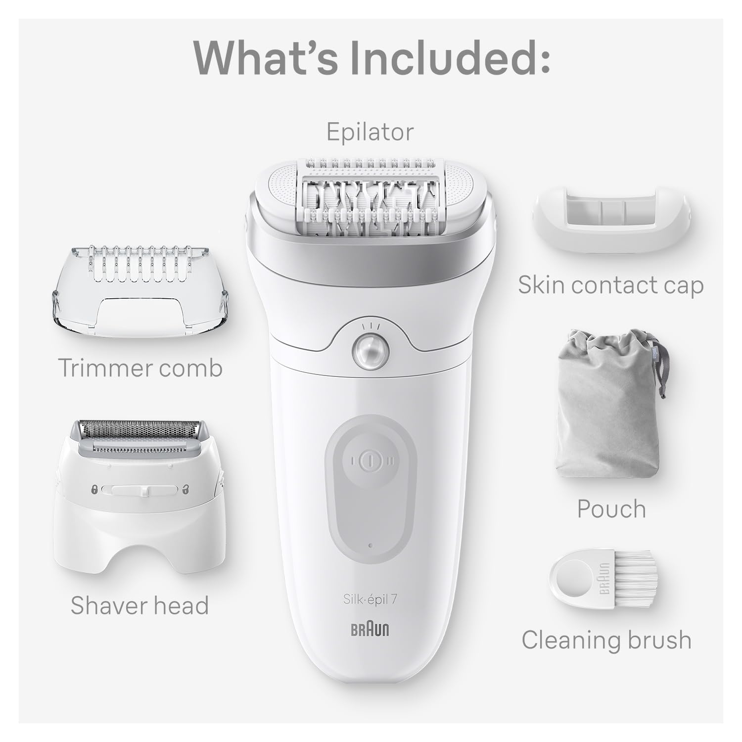 Braun Silk-epil 7 SE7041 Epilator for Women