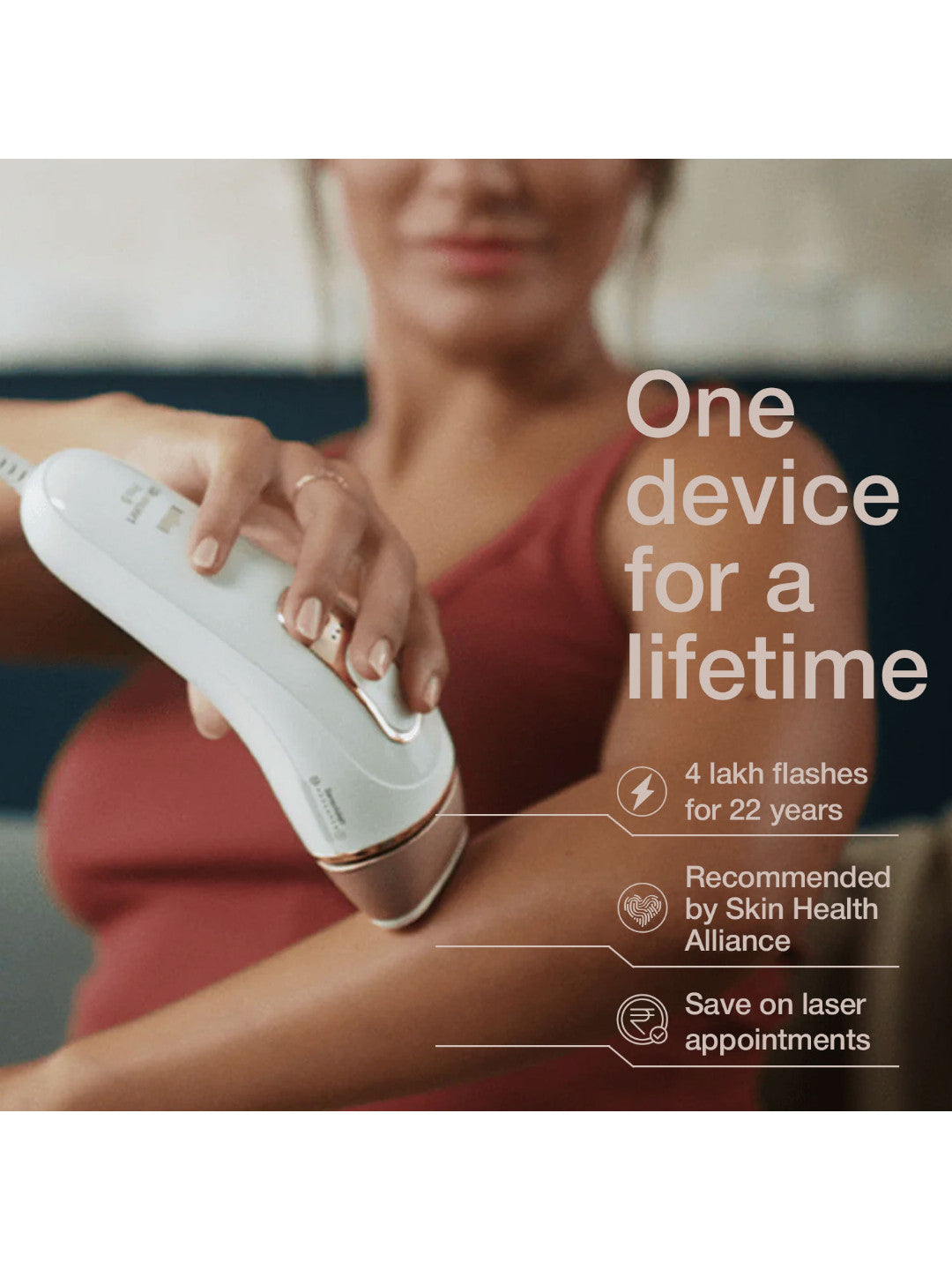 Braun IPL 5152 Long-lasting Hair Removal System for Women