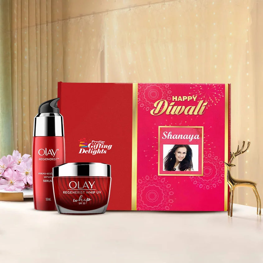 Olay Whip + Regenerist Serum Diwali Gift Pack