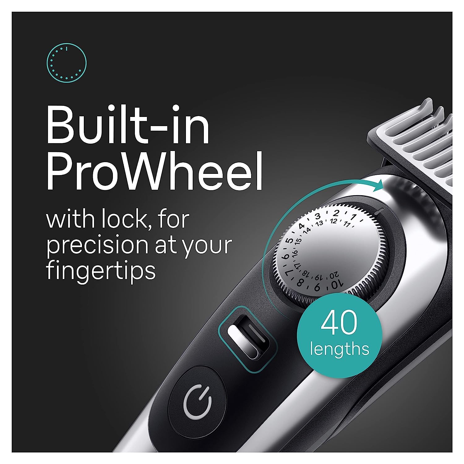 Braun All-in-One Trimmer for Men BT9420, Cordless with 180-Min Runtime