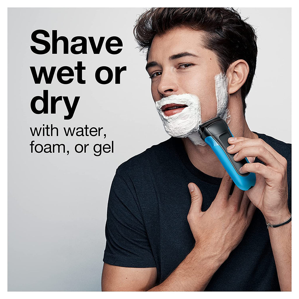 Braun Series 3 310s Electric Shaver for Men, Wet & Dry Shave, Rechargeable, Sensitive Skin Comfort