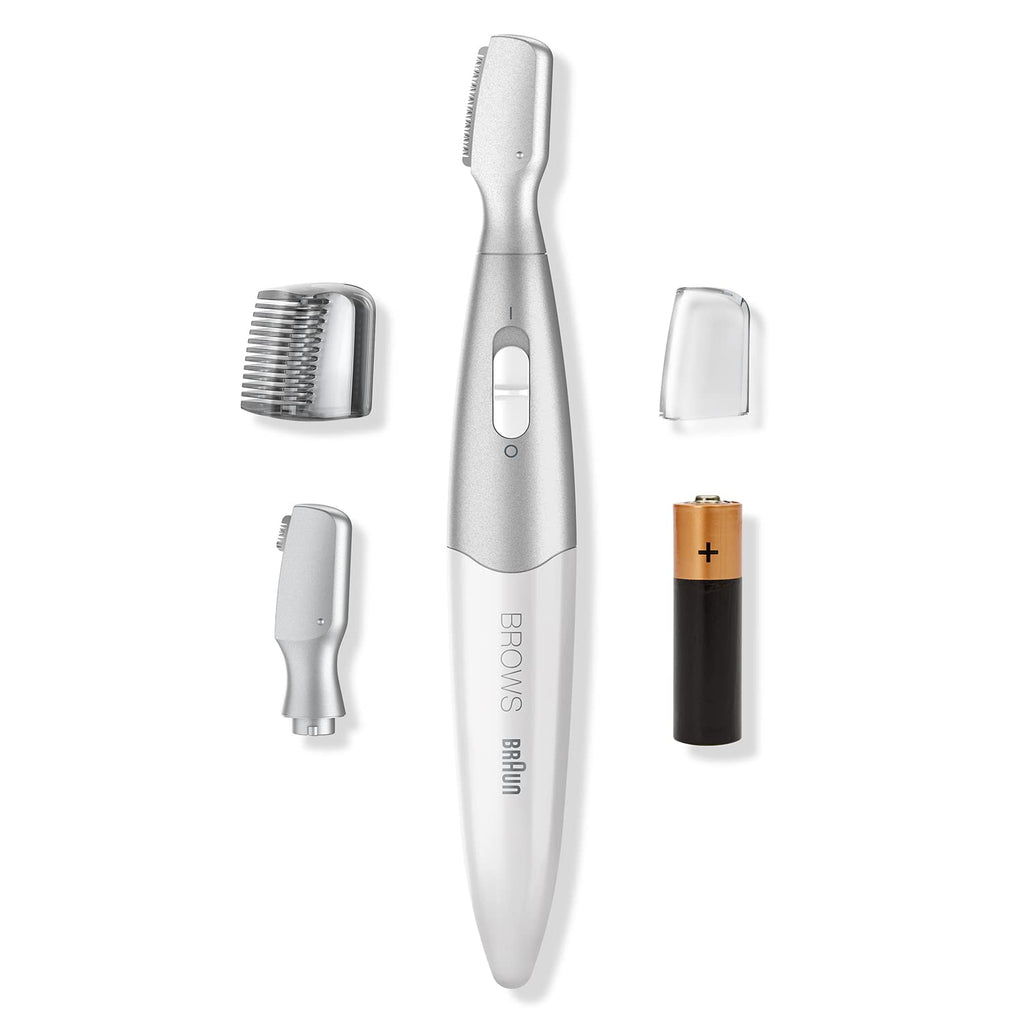 Braun Mini Unisex Precision Eyebrow Trimmer Fg1106, Corded Electric