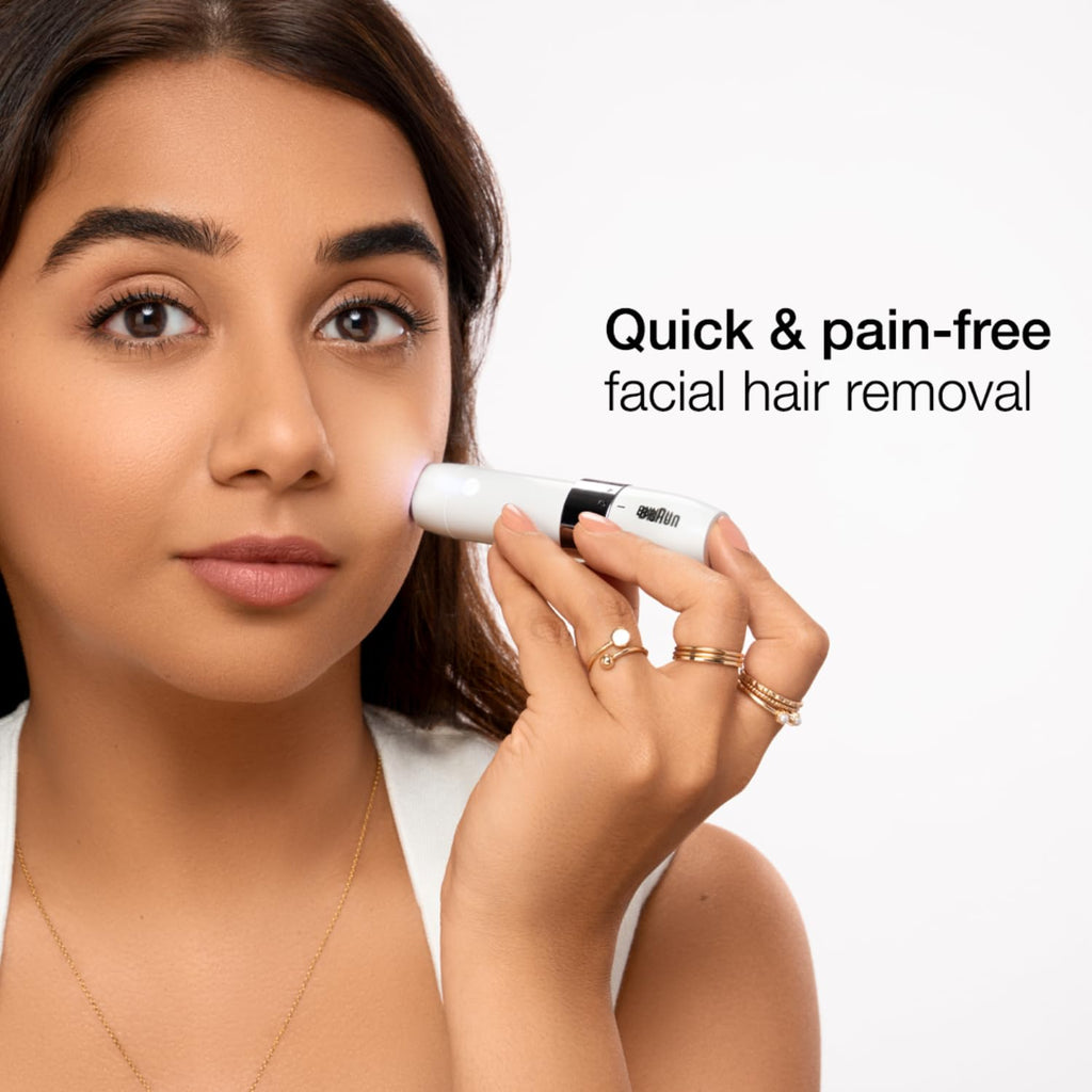 Braun Face Mini Hair Remover FS1000, Electric Facial Hair Remover for Women