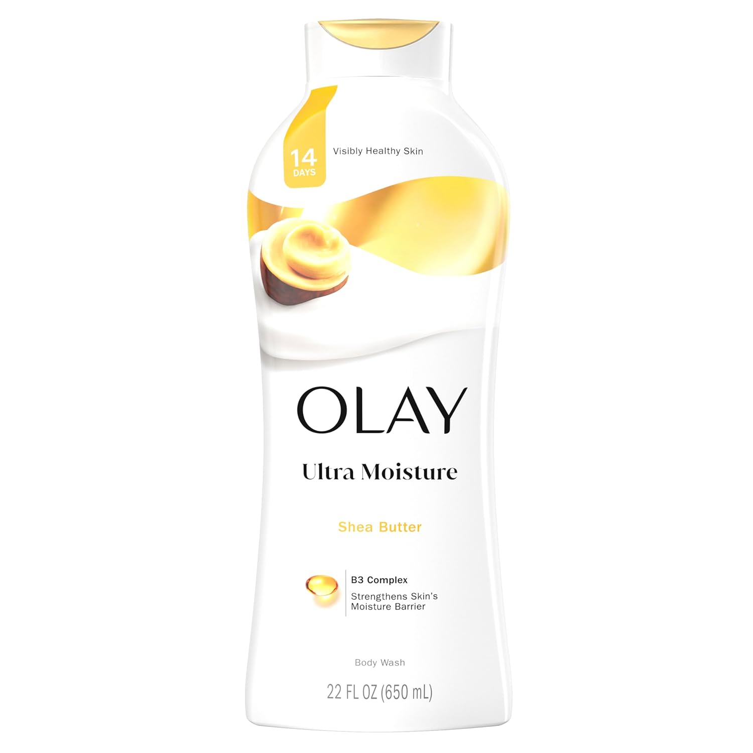 Olay Ultra Moisture Shea Butter Body Wash, 22 oz/650ml