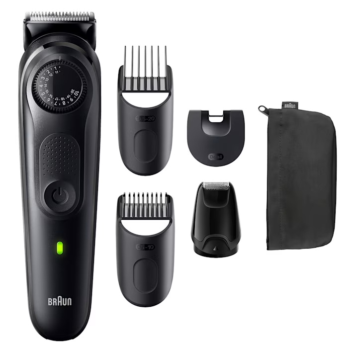 Braun Beard Trimmer 5, BT5420, Beard Trimmer for Men