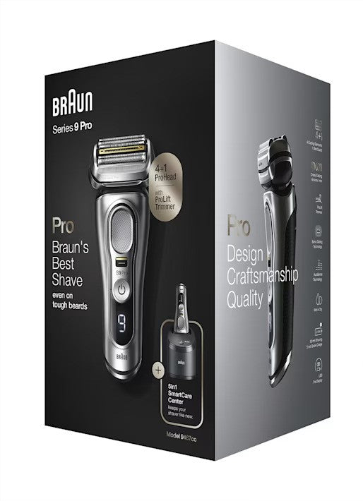 Braun Series 9 Pro 9567cc Electric Shaver for Men