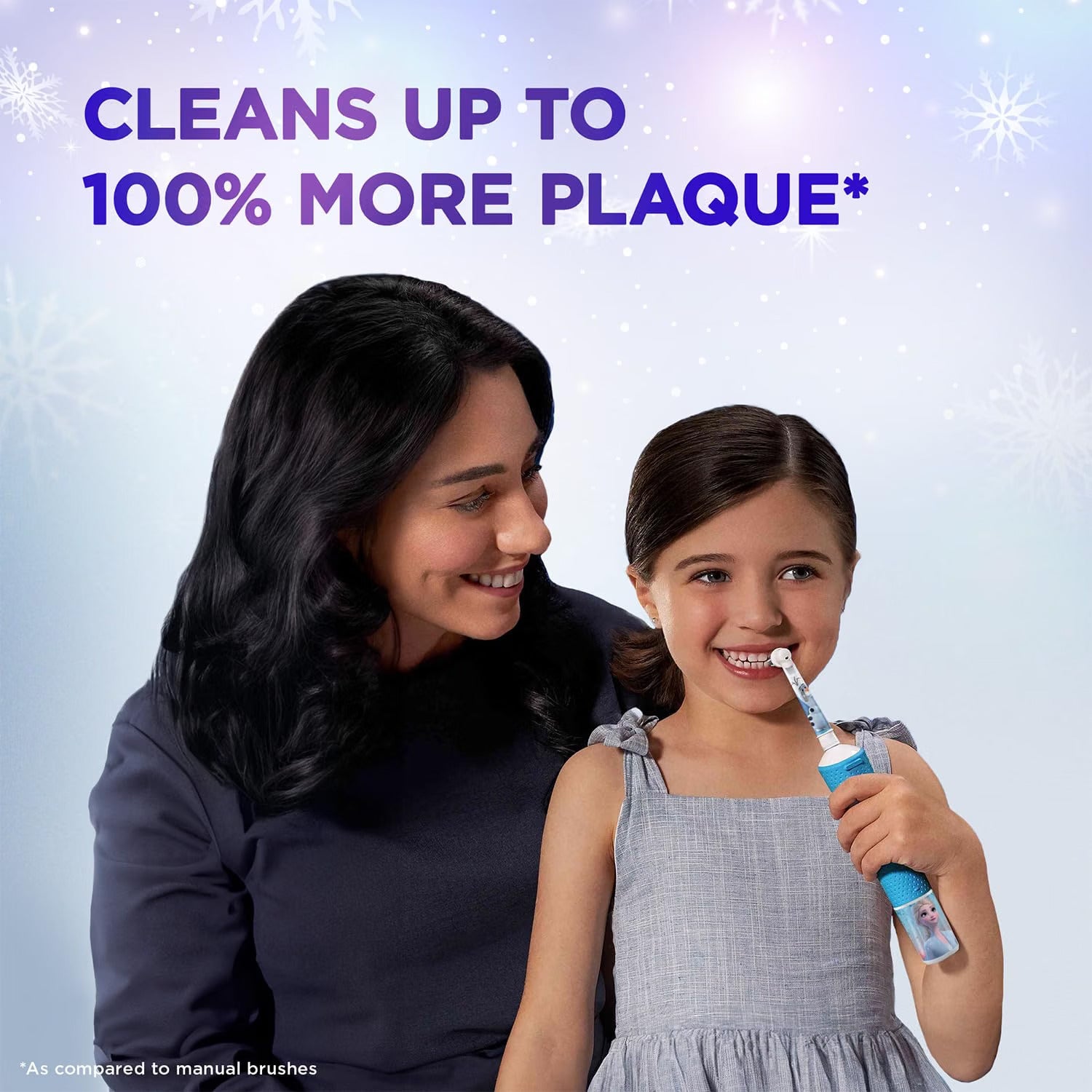 Oral-B Kids Electric Rechargeable Toothbrush Frozen Birthday Gift Pack