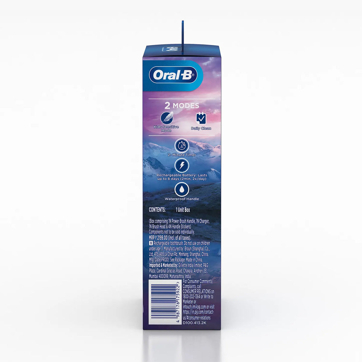 Oral-B Kids Electric Rechargeable Toothbrush Frozen