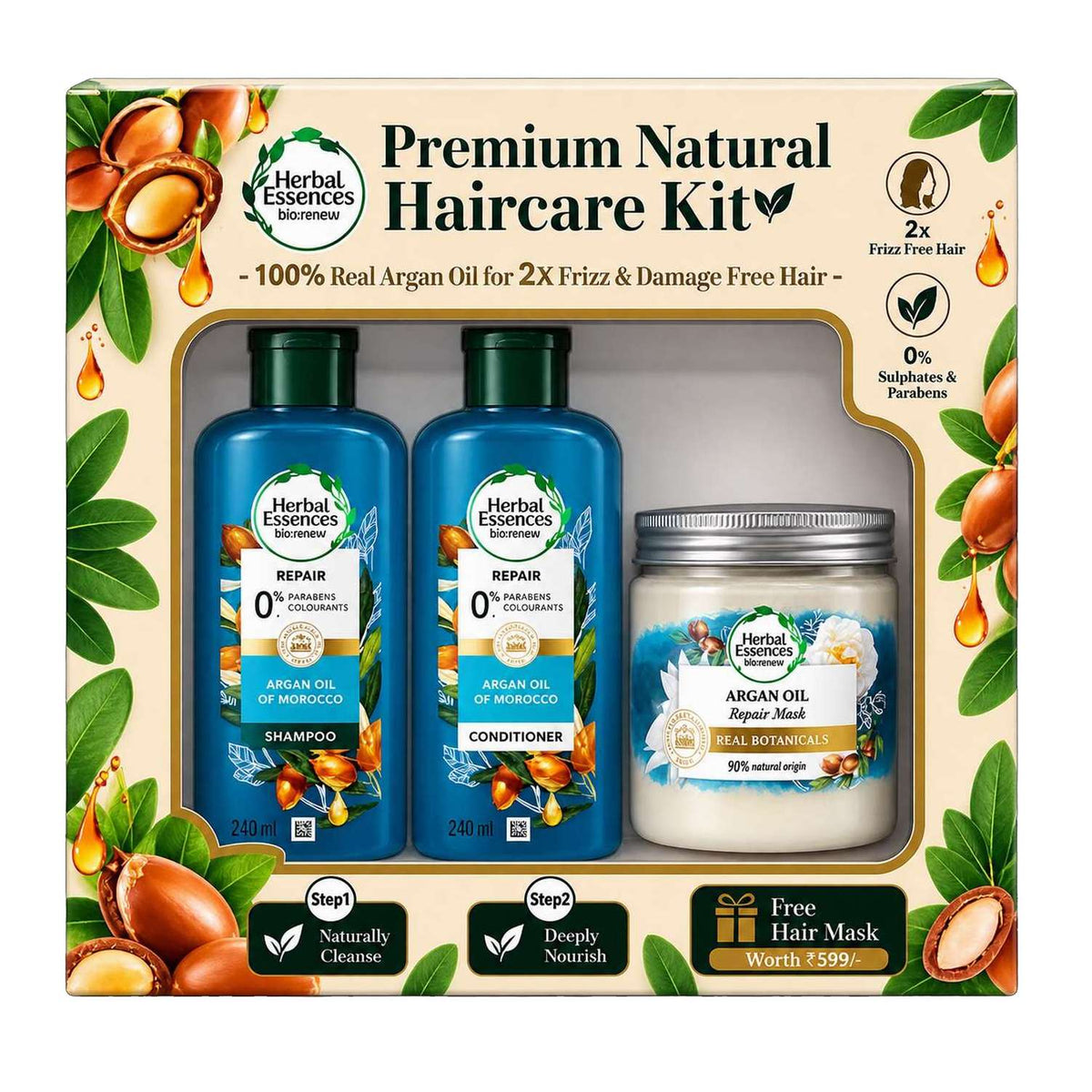 Herbal Essences Hair Spa Treatment Box