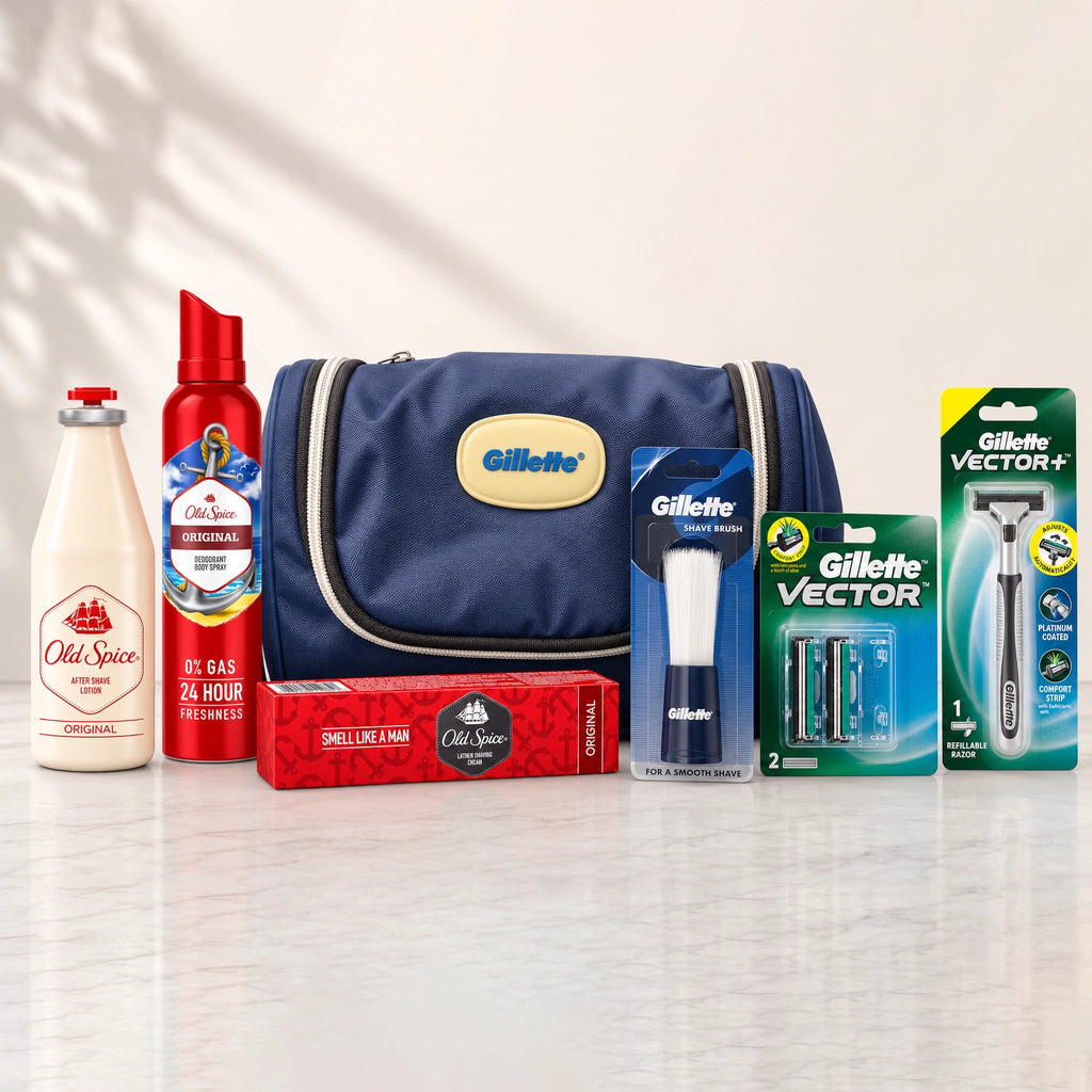 Gillette Vector travel kit