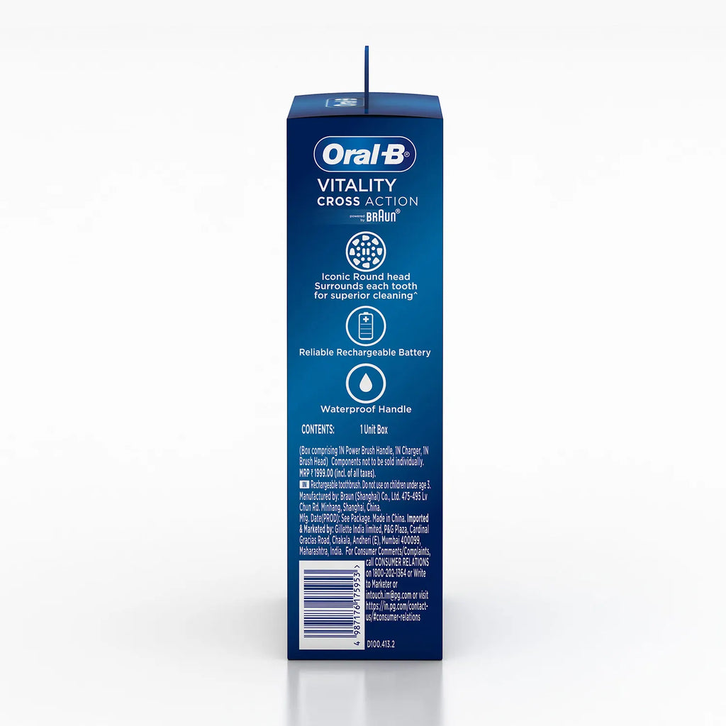 Oral B Vitality White and Clean Electric Rechargeable Toothbrush