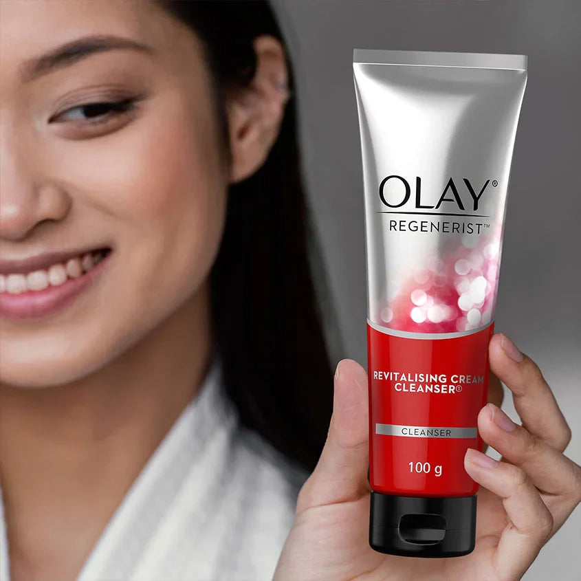 Olay Regenerist Micro Sculpting Day Moisturiser Cream Non SPF 50g with Cleanser 100g Congratulations Gift Pack