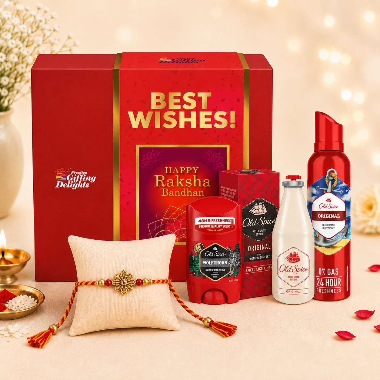 Heritage Grooming Rakhi Giftpack