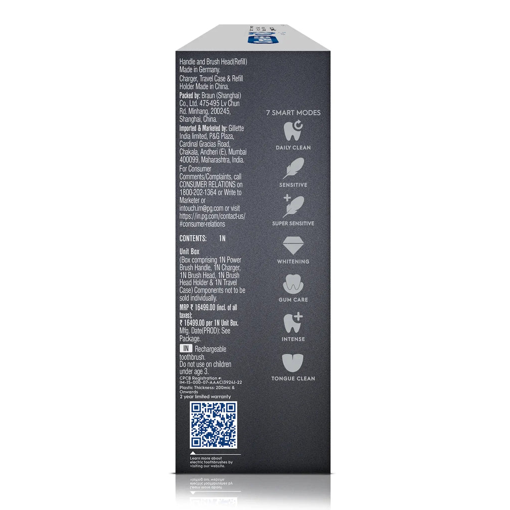 Oral-B iO9 Rechargeable Smart Electric Toothbrush