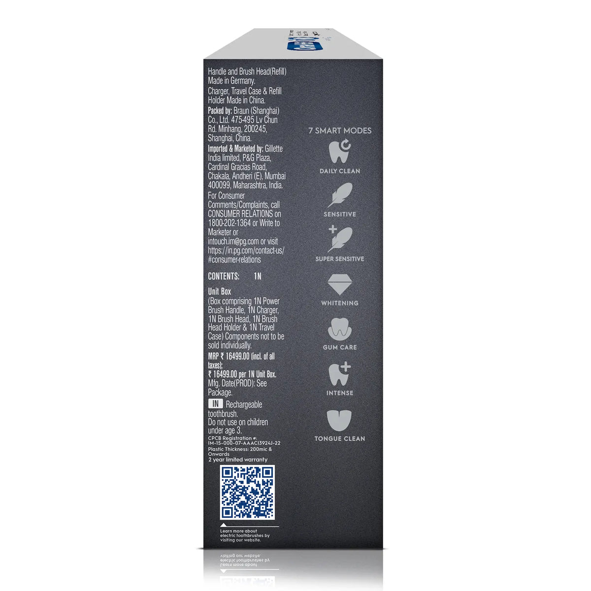 Oral-B iO9 Rechargeable Smart Electric Toothbrush