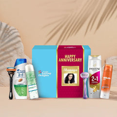 Gillette Venus + Fusion Manual Shaving & Haircare Anniversary Kit For Him And Her
