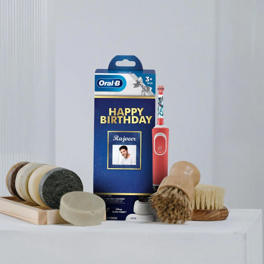 Oral-B Kids Electric Rechargeable Toothbrush Star Wars Birthday Gift Pack