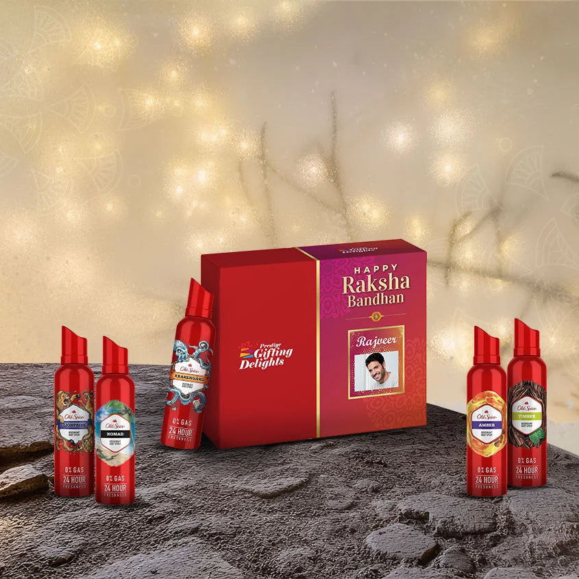 Oldspice Bundle Of 5 Deodrants Rakhi Gift Pack