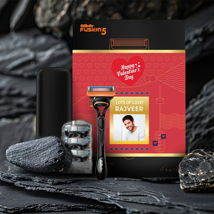 Gillette Fusion Premium Valentine Gift Pack for Men