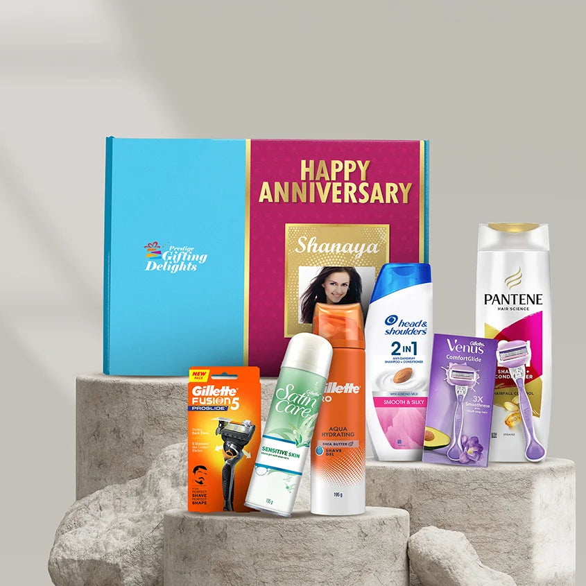 Breeze And Glide Shaving Anniversary Gift Pack For The Duo