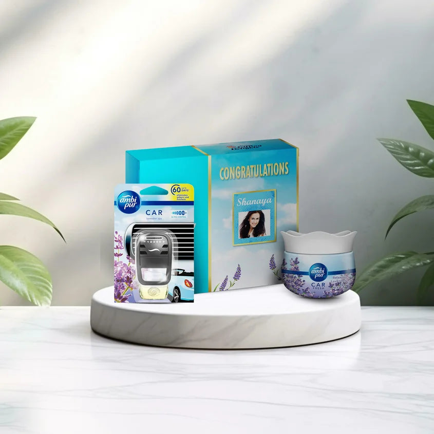 Ambipur Car Fresh Congratulations Gift pack