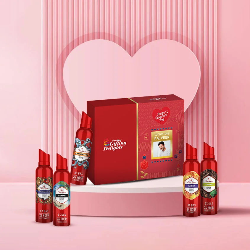 Oldspice Bundle Of 5 Deodrants Valentines Gift Pack