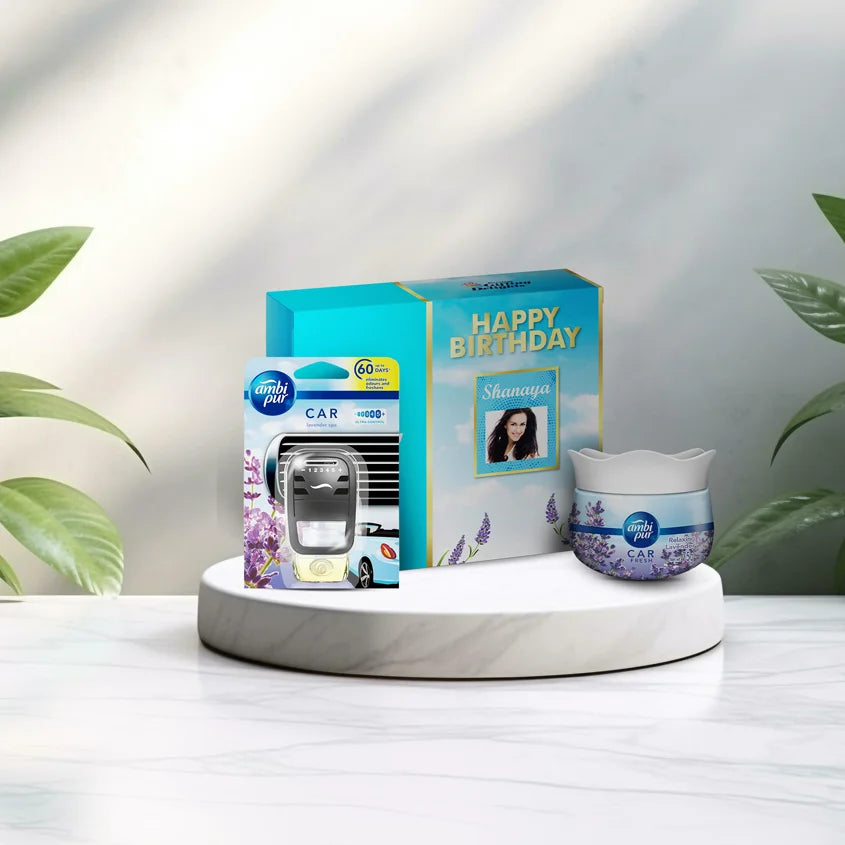 Ambipur Car Fresh Birthday Gift pack