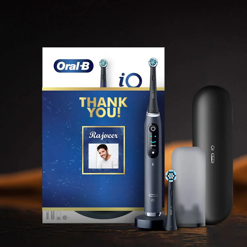 Oral-B iO9 Rechargeable Smart Electric Toothbrush Thankyou Kit