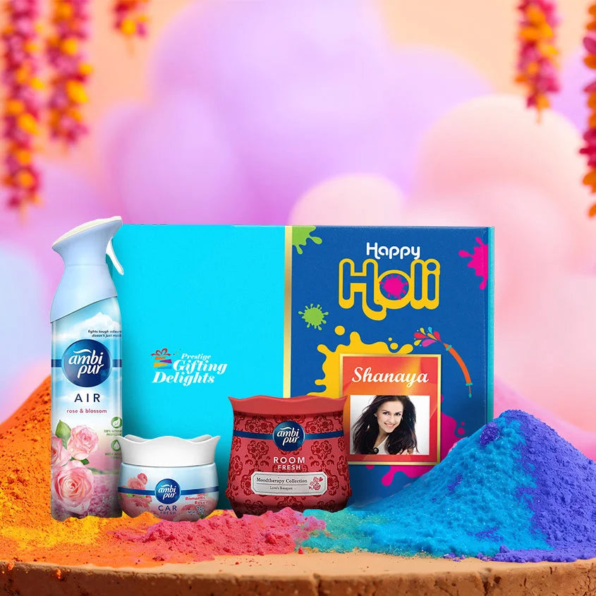 Ambipur Rose Corporate Trio Holi Gift Pack