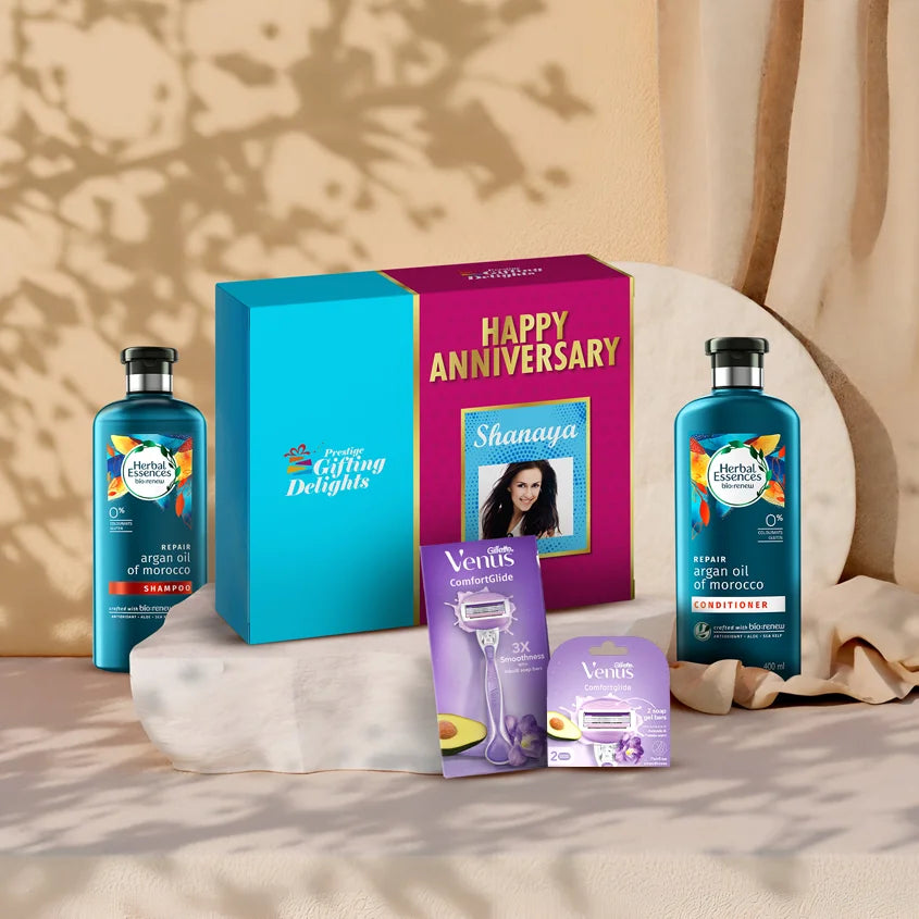 Gillette Venus Breeze & Premium Beauty Bath Anniversary Gift Pack
