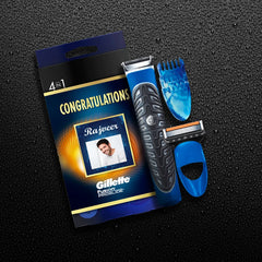 Gillette Fusion Proglide 4-in-1 Styler Congratulations Gift Pack