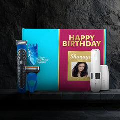 Gillette & Braun Trimmers Birthday Gift Set