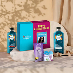 Gillette Venus Breeze & Premium Beauty Bath Anniversary Best Wishes Gift Pack