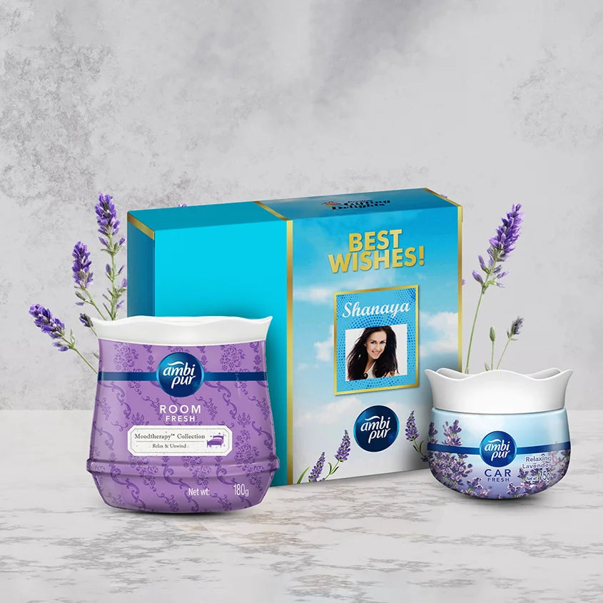 Ambipur Home and Car Gel Best Wishes Kit