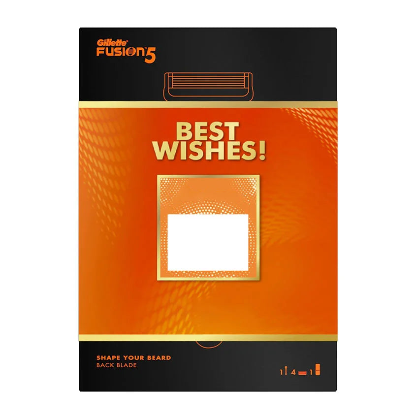 Gillette Fusion Premium Best Wishes Gift Pack for Men